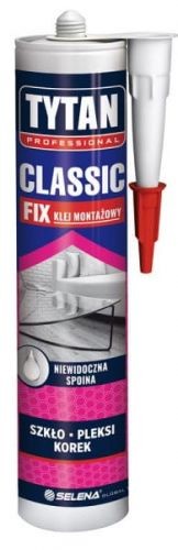 Selena Klej montażowy CLASSIC FIX Tytan Bezbarwny 290ml KLT-SP-CF-029