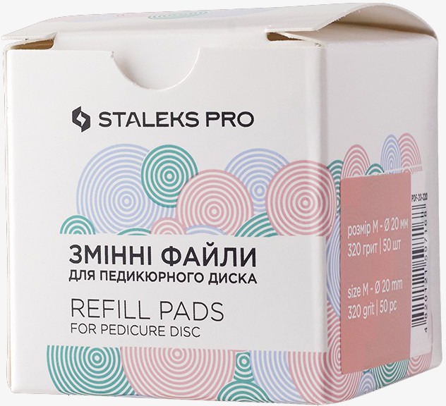 Staleks Nakładki wymienne PODODISC STALEKS PRO M 320 grit (50 szt) PDF-20-320
