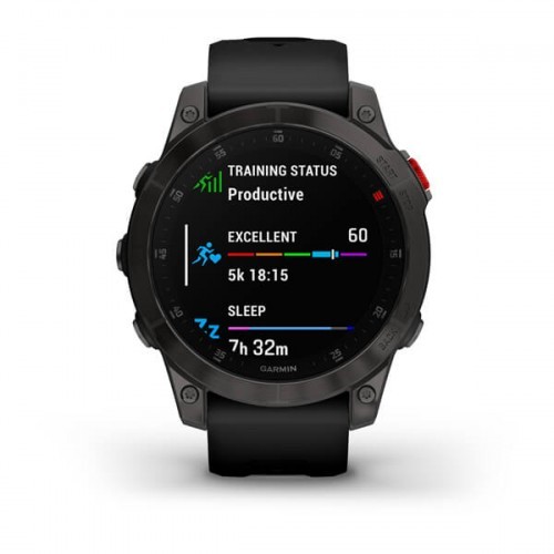 Garmin Epix 2 Sapphire Tytanowy DLC Czarny