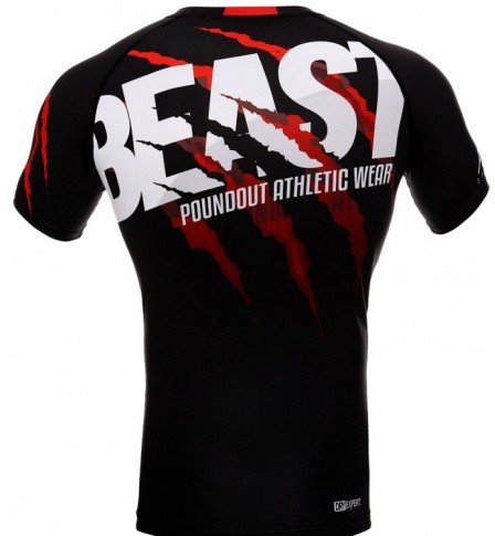 Poundout sklep RASHGUARD POUNDOUT BEAST SHORT SLEEVE