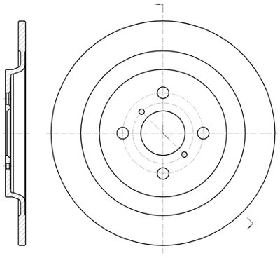Roadhouse Tarcza hamulcowa 61173.00