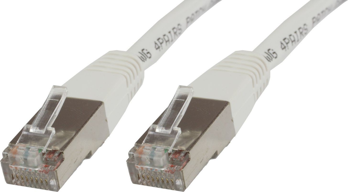 MicroConnect RJ-45/RJ-45 kat.6 S/FTP Biały 0.5m B-SFTP6005W B-SFTP6005W