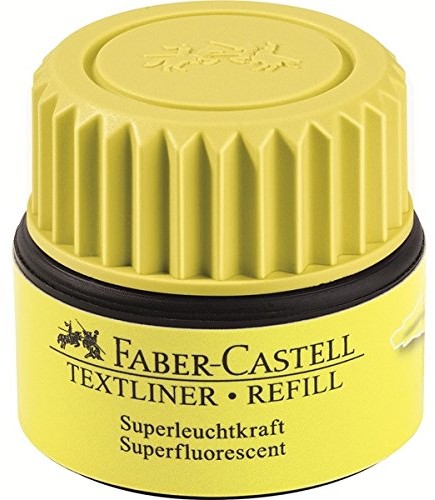 Faber-Castell 1549 07 atrament do napełniania zakreślaczy, żółty F154907