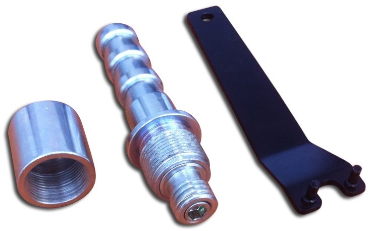 Infopomiar Reper stalowy z adapterem pod lustro typu 5/8 M30G