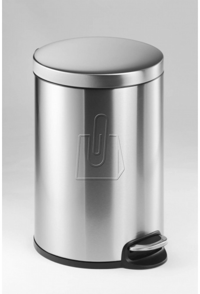 Durable Kosz 20L z pedałem Stainless srebrny metal szczotkowany 3402-23