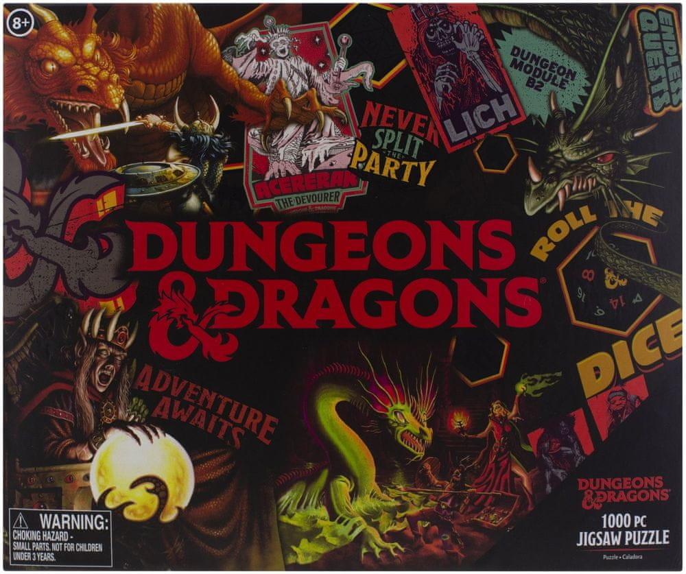 Paladone puzzle Dungeons and Dragons 1000 szt