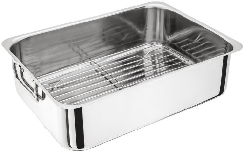 Judge h045 36 x 26 x 10 zentimeter patelnia z Rack ze stali nierdzewnej H045
