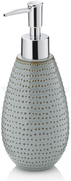 Kela Dots dozownik do mydła szary brąz 23602