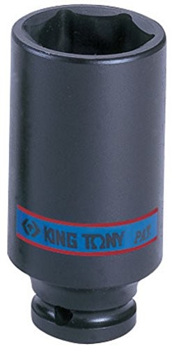 KING TONY Tulejka 493518s wkrętarka udarowa 1/2 cala 1/2 cala, długa z podwójnymi ścianami, Fein, 9/16 cala 493518S
