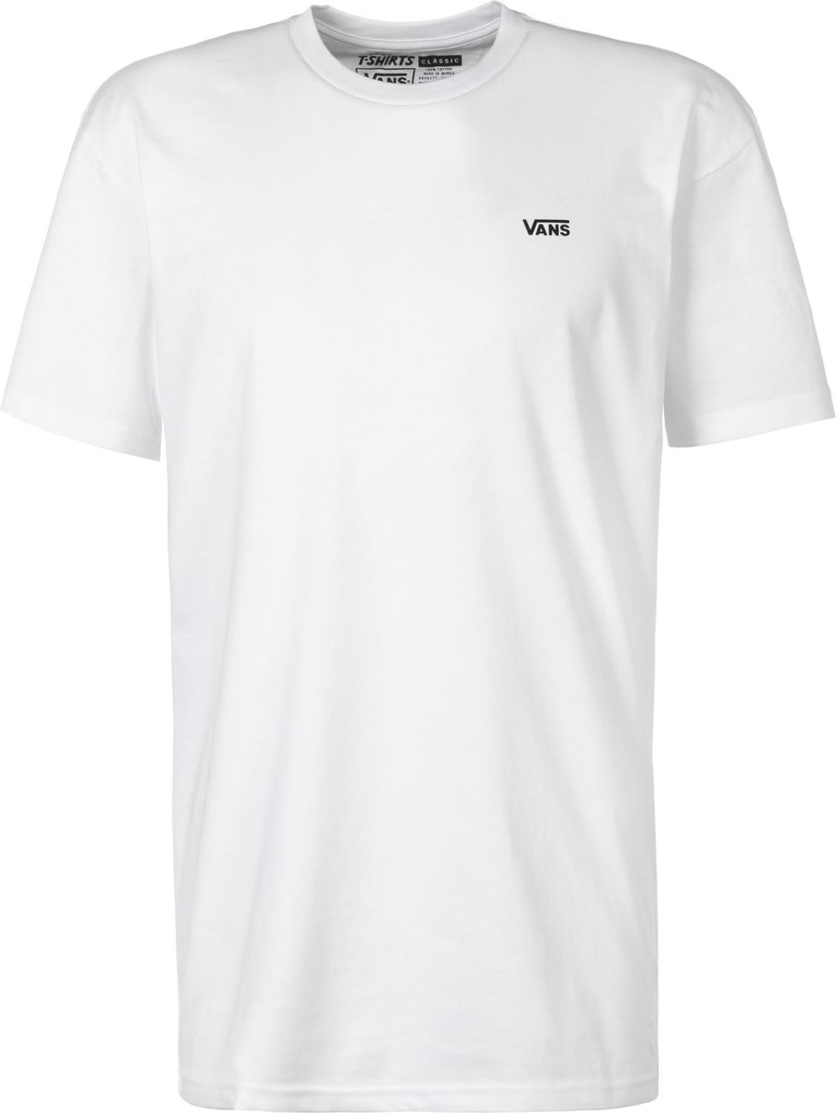 Vans t-shirt LEFT CHEST LOGO White/Black