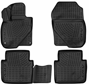 Element Element EXP.AOY0003 dopasowane dywaniki samochodowe premium antypoślizgowe gumowe - Honda CR-V - rok: 17-20, czarne EXP.AOY00003