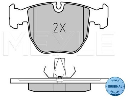 Wulf Gaertner Autoparts Zestaw klocków hamulcowych, hamulce tarczowe Wulf Gaertner Autoparts 025 214 8619