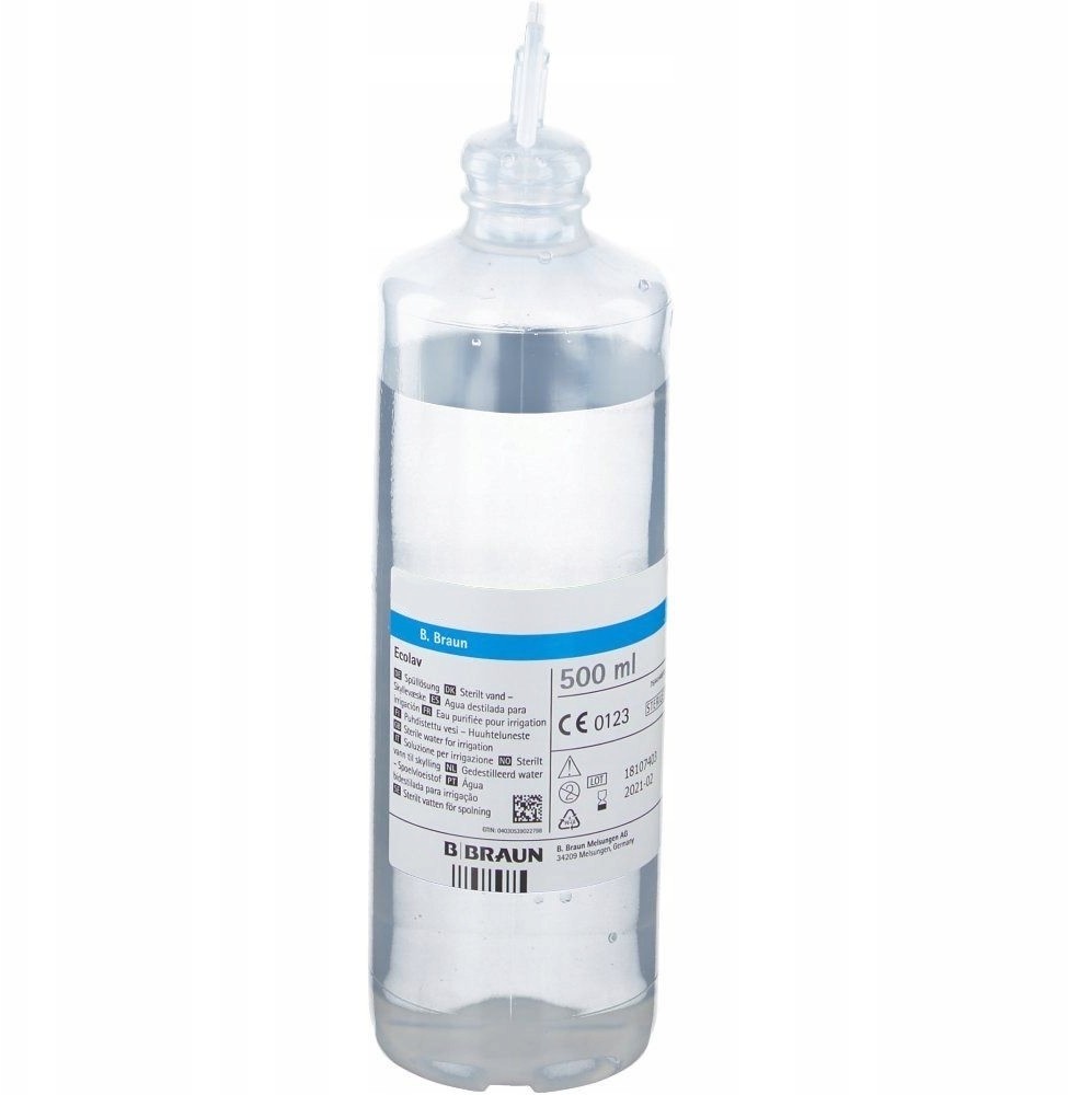 Sól fizjologiczna 0.9% 500ml B.Braun /do płukania