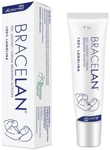 Biomed Bracelan maść do pielęgnacji brodawek sutkowych 15 g 7065740