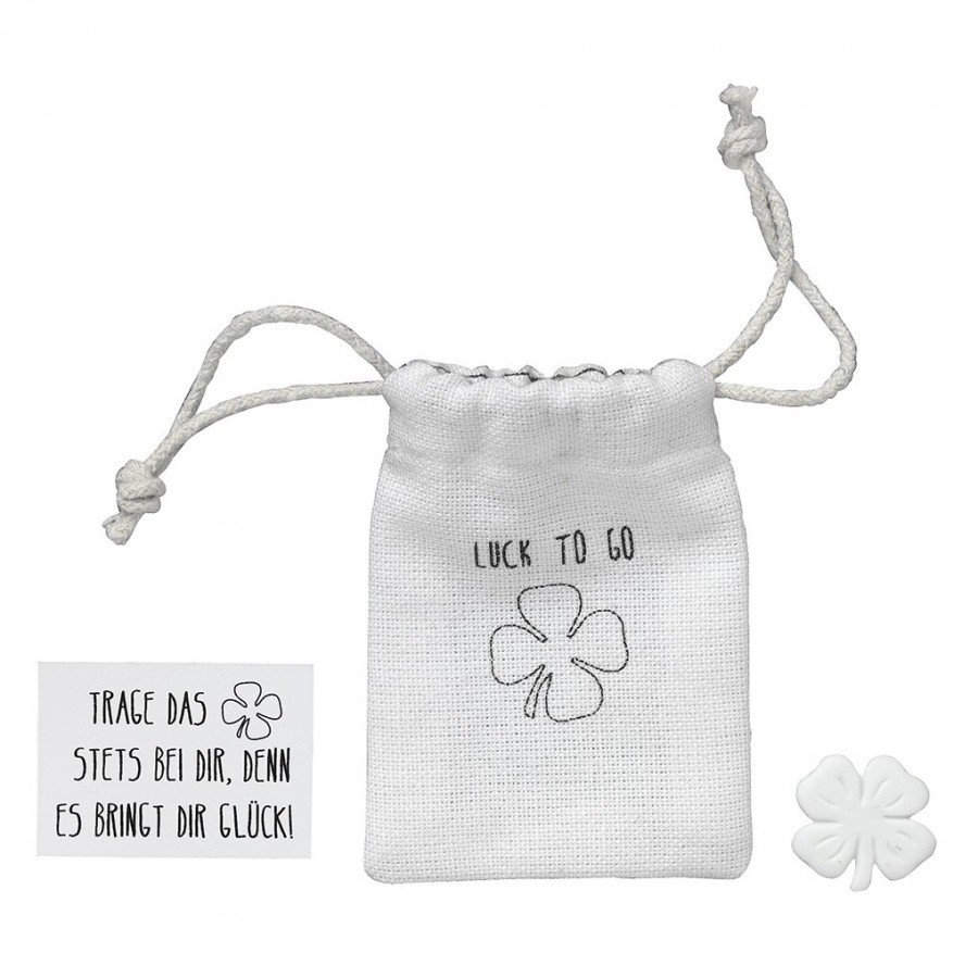 Raeder Amulet w woreczku Czterolistna Koniczynka C11947