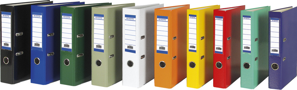 STARPAK  Segregator A4/50 okuty, zielony