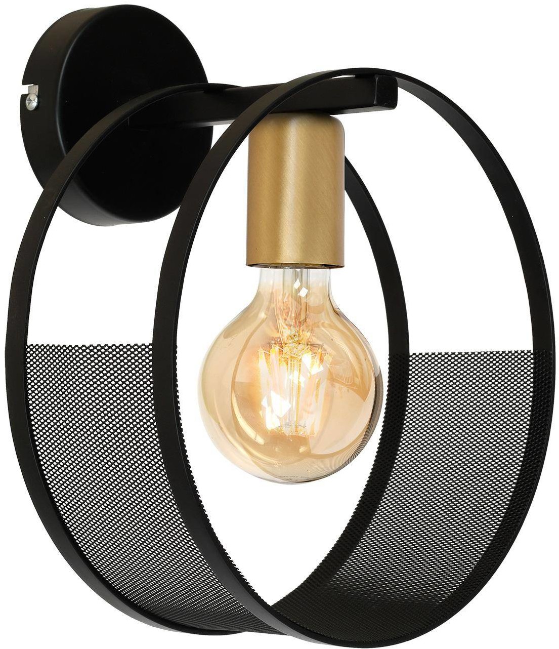 Luminex Kinkiet Siner black/gold 1 695) 695