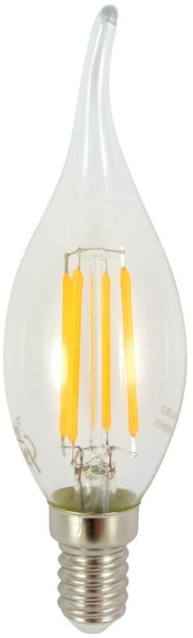 Baterie centrum LED Żarówka dekoracyjna FILAMENT E14/5W/230V