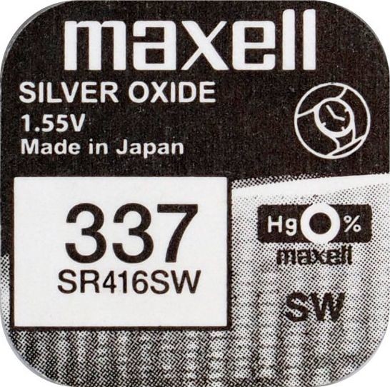 Maxell Bateria 337 1 szt MA66