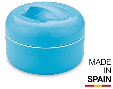 Valira Fun pojemnik do przechowywania żywności/Tuppenware Tin, niebieski, 1,5 l 6209/139