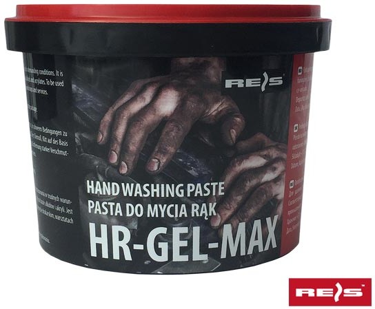 R.E.I.S. HR-GEL-MAX 450 G - pasta do usuwania mocnych zabrudzeń - produkowana na bazie łagodnych substancje myjących - 450g.