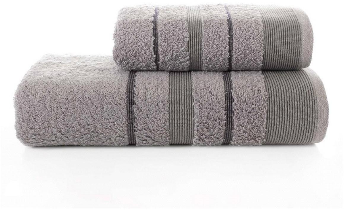 Zdjęcia - Ręcznik Regal Komplet Ręczników Bawełna 2 szt  Grey 