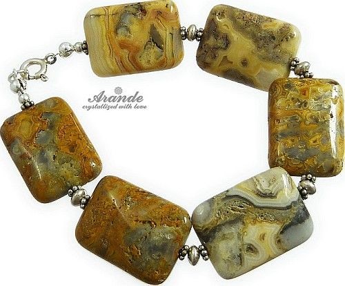 Arande Oryginalny Opal Piękna Bransoletka Srebro 3418184441