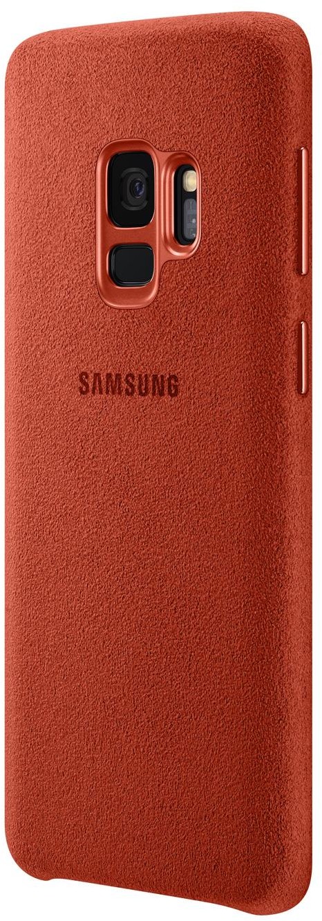 Samsung Etui Alcantara Cover Case do Galaxy S9 Czerwony EF-XG960AREGWW