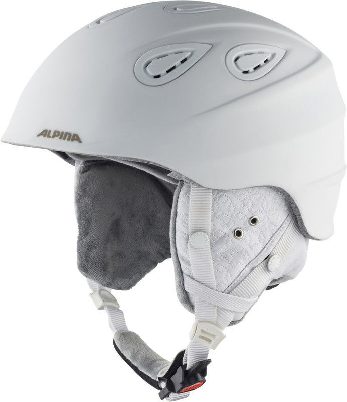 Alpina Grap 2.0 L.E. Kask narciarski, white diamonds matt 54-57cm 2019 Kaski narciarskie