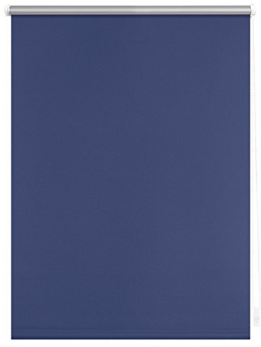 Lichtblick roleta zaciemniająca, montaż bez użycia wiertarki, pokryta warstwą termoplastyczną, niebieski, 60 cm x 150 cm (szer. x dł.) RKV.060.150.09
