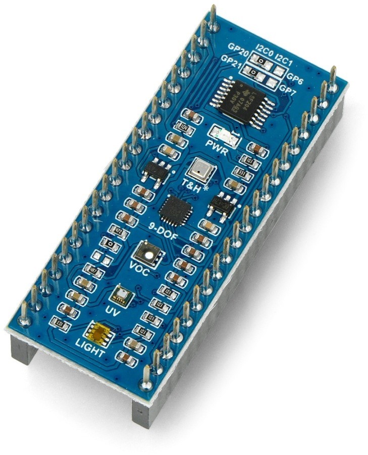top Raspberry Pi Waveshare Czujnik środowiskowy I2C - do Pico - Waveshare 20232 WSR-20085