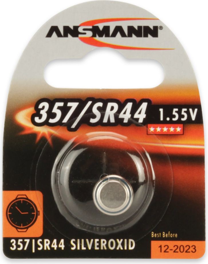 Ansmann Button Cell Silveroxid 1.55V SR44/357 - 1516-0011