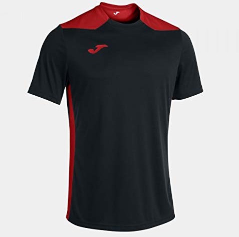 Joma Koszulka męska Championship Vi Czarny Czerwony Talla Normal 101822106