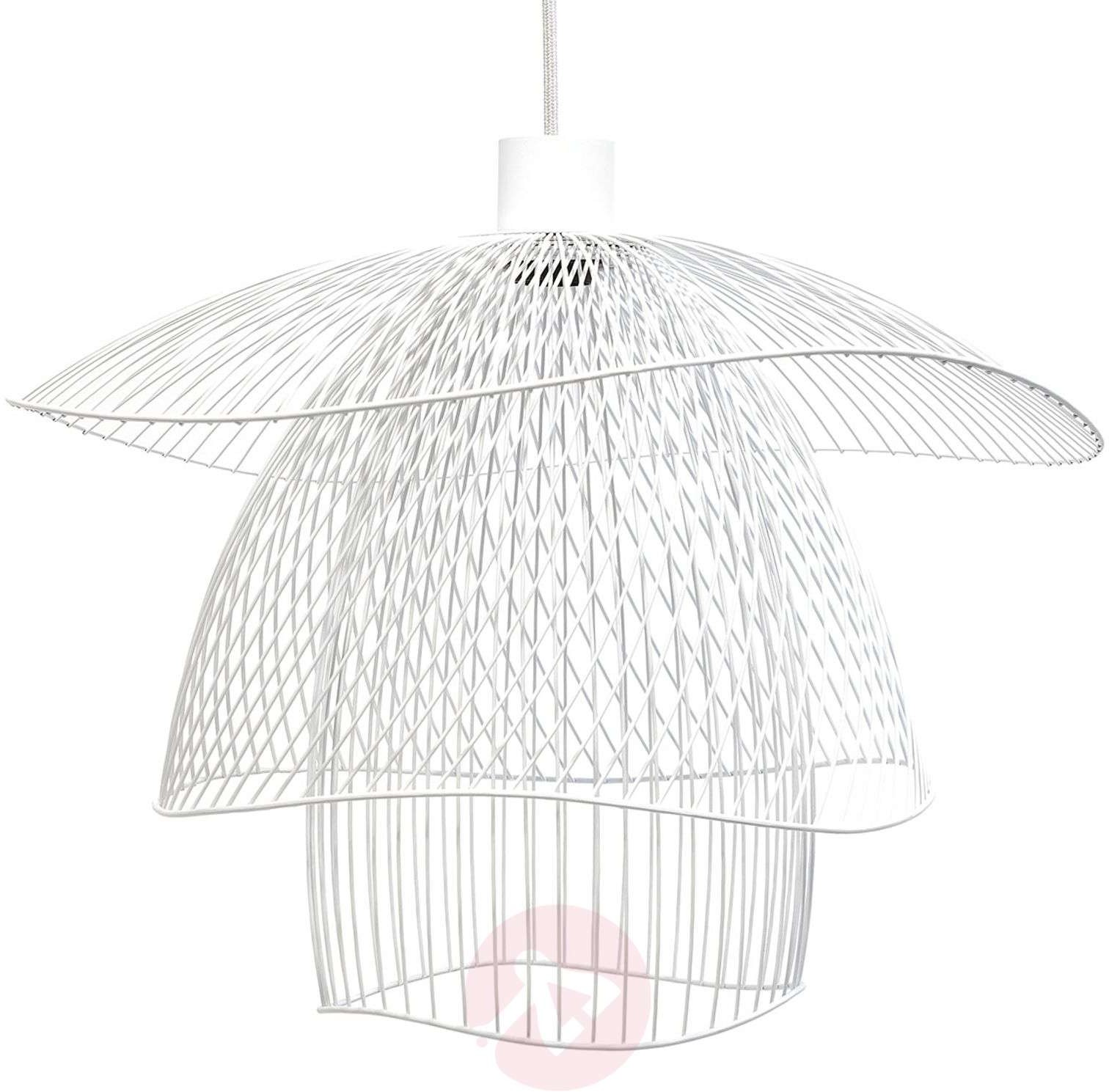 Forestier Forestier Papillon S lampa wisząca 56 cm biała