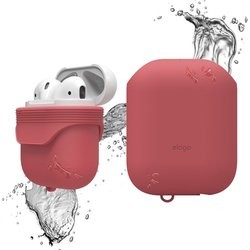 Elago Etui wodoszczelne elago Waterproof Case do AirPods czerwone EAPWF-BA-IRO