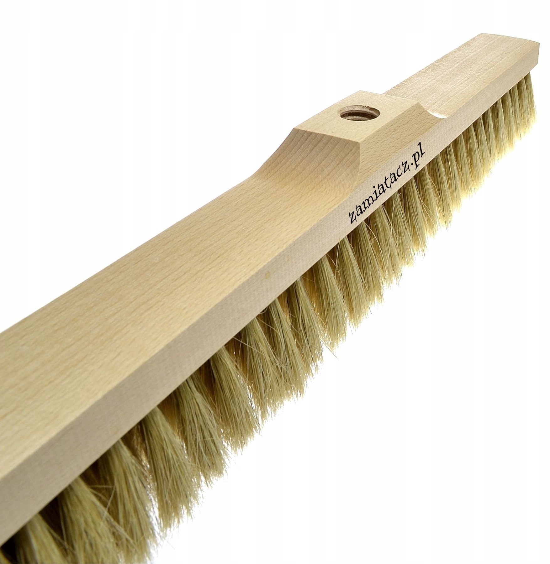 Szczotka do zamiatania 60 cm z naturalnym włosiem