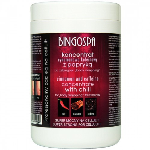 BingoSpa Koncentrat cynamonowo-kofeinowy z papryką - Concentrate Cinnamon-Caffeine With Peppers Koncentrat cynamonowo-kofeinowy z papryką - Concentrate Cinnamon-Caffeine With Peppers