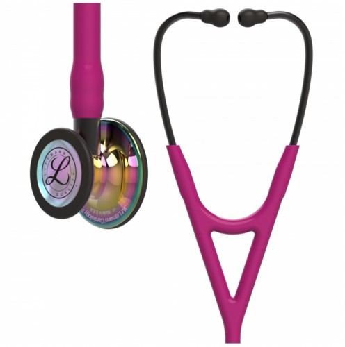 LITTMANN Stetoskop Littmann Cardiology IV 6241 Stetoskop kardiologiczny High Polish RainbowFinish przew.malin,trzon smoke,lira smoke TOW017520