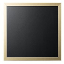 Bi-Office Black Board Gold & Silver, tablica do pisania kredą 40x40 cm PM7525618