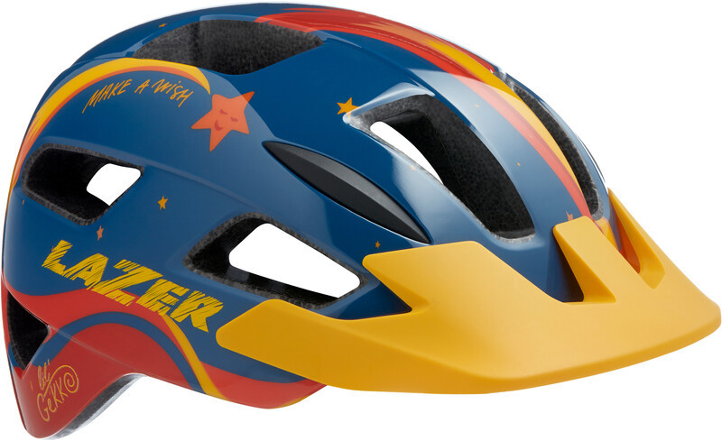 Lazer Lil Gekko Kask z moskitierą Dzieci, star One Size | 46-50cm 2021 Kaski dla dzieci FA003716126