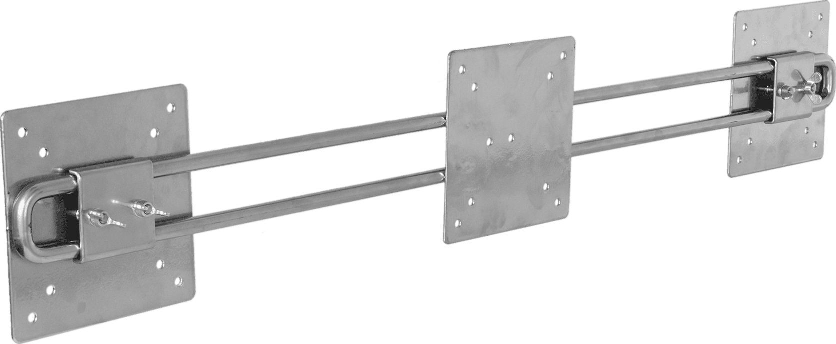 R-GO Tools R-GO Tools Mocowanie VESA na 2 monitory Steel Wing RGOSCWINGBL RGOSCWINGBL
