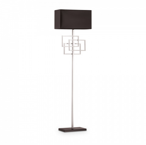 Ideal Lux Lampa podłogowa Luxury PT1 201085 chromowa oprawa nowoczesna 201085