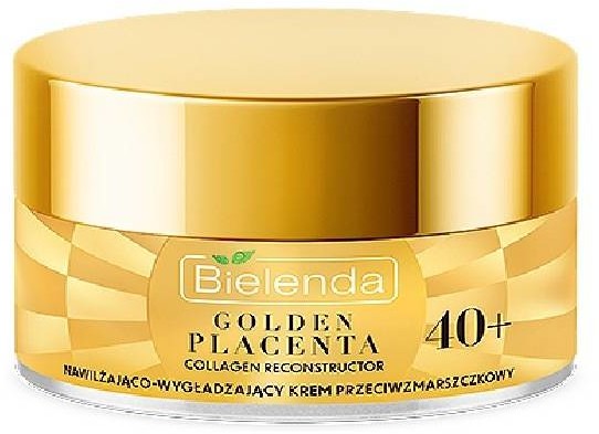 Bielenda Golden Placenta 40+ Nawilżająco-wygładzający krem przeciwzmarszczkowy na dzień i na noc 50ml 64575-uniw
