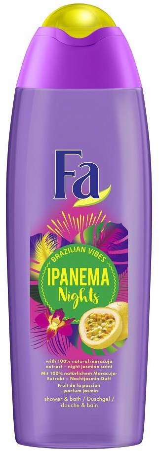 Fa Brazilian Vibes Ipanema Nights Shower Gel żel pod prysznic Maracuja Night Jasmine Scent 750ml
