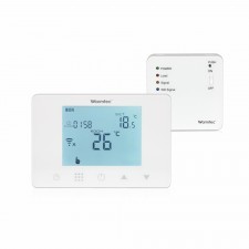 Warmtec EMULTIMAX Regulator temperatury termostat RRT-01 + odbiornik Wi-Fi dwuczujnikowy pokojowy RRT01