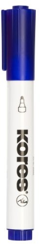 Kores Whiteboard Marker, 3 MM końcówka okrągła, 12 sztuki, niebieskie 9023800203830