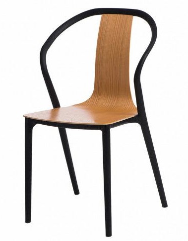 Elior Designerskie krzesło Emeli - naturalne