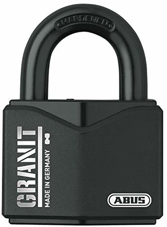 Abus ABUS 79123 37/55 granit kłódka wisząca, czarna