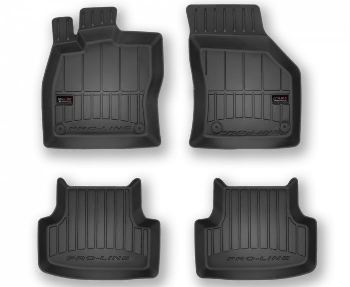 Frogum Dywaniki gumowe 3D do Seat Leon III od 2012 / Vw Golf VII 2012-2019 / T-Roc od 2017 3D407060