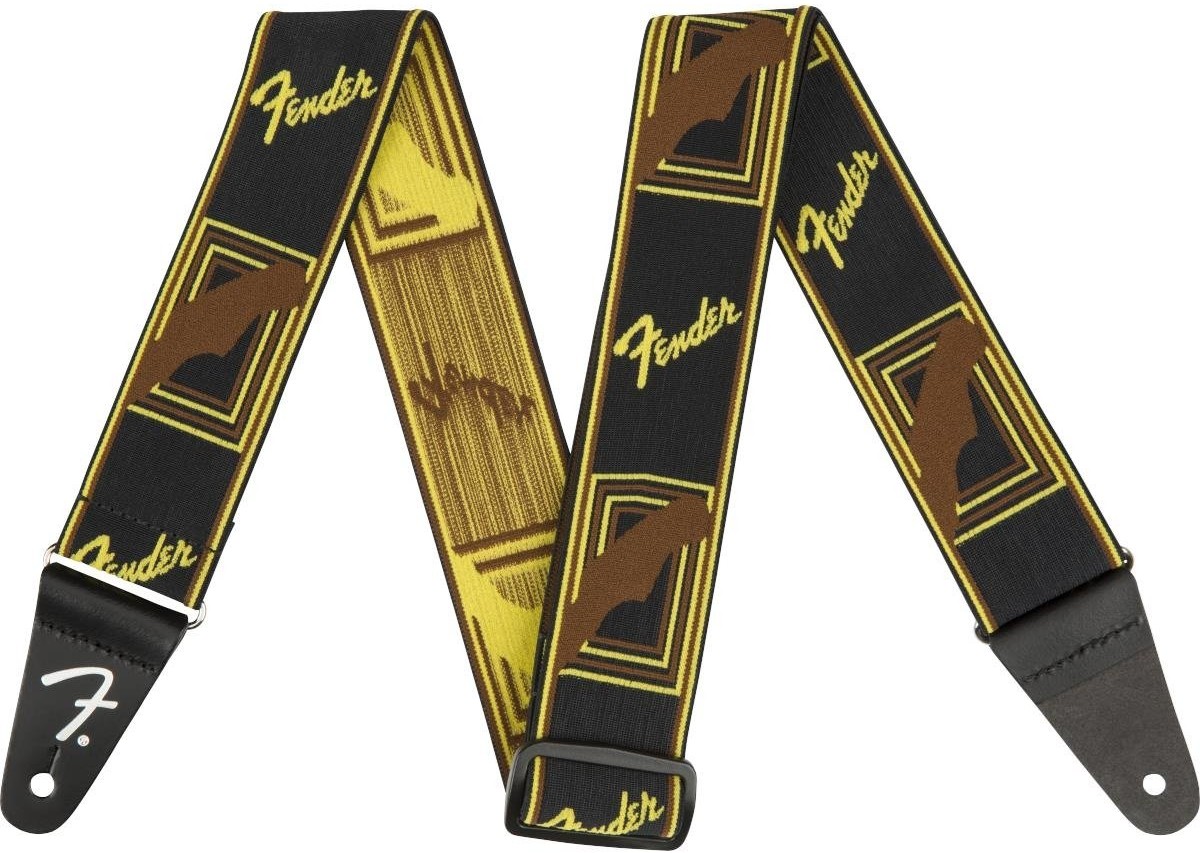 Fender WEIGHLESS MONO STRAP B/Y/B